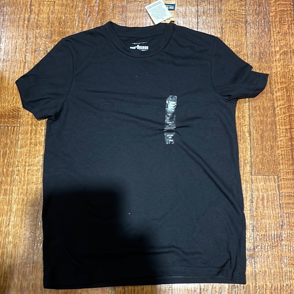 NWT Male Youth Black Tee Shirt